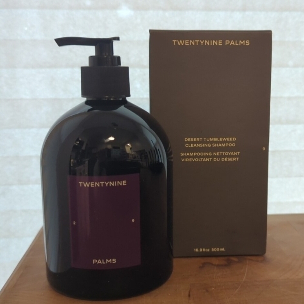 NEW Twentynine Palms Desert Tumbleweed Shampoo - Black